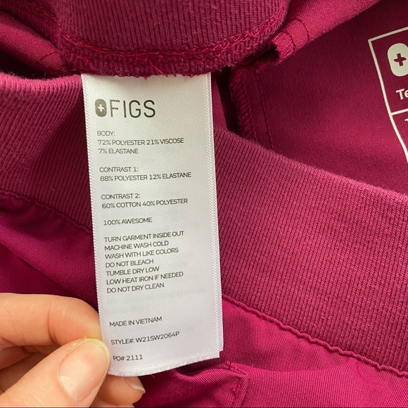 Figs Nepal Skinny Jogger Scrub Pants XSP. Like new - Picture 14 of 16